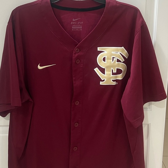 Nike dri- fit FSU Florida State university Seminoles baseball shirt size XL - Picture 2 of 5